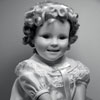 Shirley Temple Toddler by Elke Hutchens porcelain doll photo