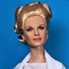 Photo of vinyl OOAK Tippi Hedren Marnie doll