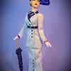 Franklin Mint Titanic vinyl doll outfit modeled by Gene Marshall photo