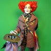 Robert Tonner Johnny Depp as Tarrant the Mad Hatter from Alice in Wonderland doll