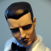 Photo of vinyl Trent Osborn doll wearing Derby Dreams Tux