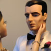 Photo of vinyl Trent Osborn doll wearing Derby Dreams Tux