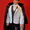 Photo of vinyl Trent Osborn doll wearing Jack of Diamonds