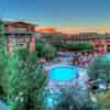 Disneyland Resort Grand Californian Hotel pool, November 2015