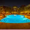 Disneyland Resort Grand Californian Hotel pool, December 2016