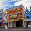 Disneyland Main Street Cinema, Halloween, October 2010