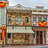 Disneyland Town Square, Halloween, September 2011