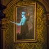 Disneyland Haunted Mansion Ballroom Dueling Portrait January 2013