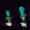 Grim Grinning Ghosts Singing Statues in the Graveyard May 2015