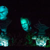 Grim Grinning Ghosts Singing Statues in the Graveyard February 2013