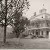 Disneyland Haunted Mansion construction November 1962