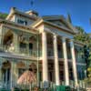 Disneyland Haunted Mansion exterior photo, January 2013