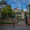 Disneyland Haunted Mansion exterior photo, April 2014