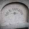 Haunted Mansion Holiday exterior  queue crypt, December 2008