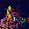 Disneyland Haunted Mansion Holiday ballroom October 2012