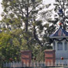 Disneyland Haunted Mansion Holiday exterior October 2011