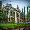 Disneyland Haunted Mansion Holiday exterior December 2012