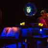 Madame Leota in the Haunted Mansion Seance Room at Disneyland May 2015