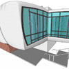 House of the Future 3D Rendering