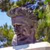 James Dean Statue at Griffith Observatory, June 2001