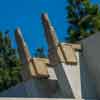 Hollyhock House in Barnsdall Art Park, Hollywood February 2016