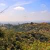 Griffith Observatory in Hollywood March 2012