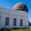 Griffith Observatory at Griffith Park in Hollywood, April 2022