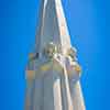 Astronomer's Monument at Griffith Observatory in Hollywood, August 2008