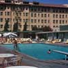 Ambassador Hotel pool, 1950s photo