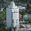 Vintage Sunset Tower Hotel in West Hollywood photo, 1957