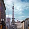 Indianapolis downtown, 1955 photo