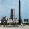 Indianapolis downtown, 1955 photo