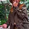 Skipper Alex at Disneyland Jungle Cruise loading dock area, May 2015