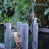 Disneyland Jungle Cruise dock area photo, January 2011