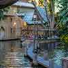 Disneyland Jungle Cruise dock area photo, January 2011