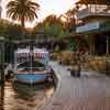 Disneyland Adventureland Jungle Cruise dock area 1950s