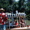 Adventureland Jungle Cruise dock area, August 1959