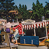 Disneyland Jungle Cruise dock, July 1961
