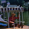 Your skipper for the Jungle Cruise Congo Queen Boat July 1963