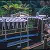 Adventureland Jungle Cruise dock area, October 1966