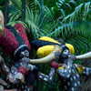 Disneyland Jungle Cruise native area photo, January 2013