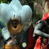 Jungle Cruise native area, May 2008