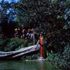 Disneyland Jungle Cruise natives photo, July 1962