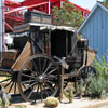 Knotts Berry Farm Ghost Town Butterfield Stagecoach photo, April 2010