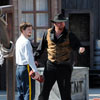 Knotts Berry Farm Ghost Town Wagon Camp Stunt Show photo, June 2010