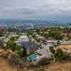 View of Los Angeles from Laurel Canyon, November 2016