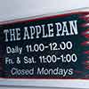 Apple Pan restaurant on Pico Boulevard, April 2022