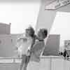 Janet Leigh and daughter Kelly Curtis at Pacific Ocean Park, 1960