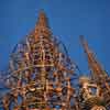 Watts Tower in Los Angeles December 1959