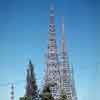 Watts Tower in Los Angeles August 1959